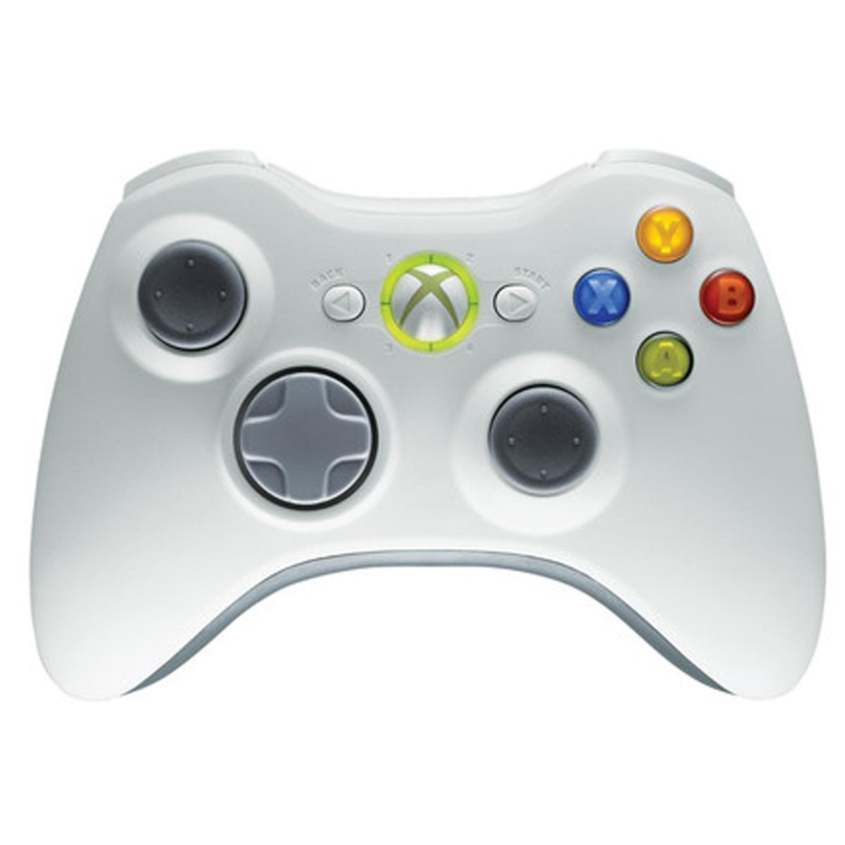 Fysica stoeprand aanwijzing Xbox 360 Controller Wireless - Wit met Custom Zwarte Achterkant - Microsoft  (origineel) kopen - €24.99