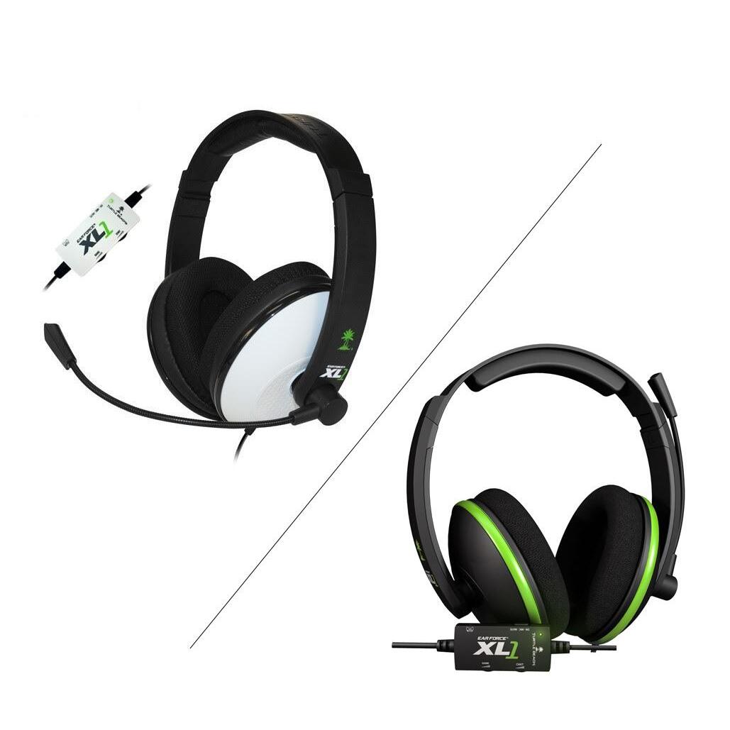 Turtle Beach EarForce XL1 Headset Zwart/Wit (Xbox 360) €21.99