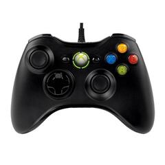 Xbox 360 Controller - Wired - Zwart - Microsoft (origineel)