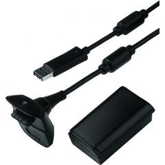 Play & Charge + Accu - Zwart (NIEUW)