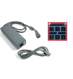 Xbox 360 Arcade, Premium & Elite Adapter / Kabel voor stroom - 9-pins Aansluiting - Microsoft