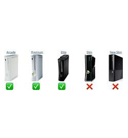 Stroomkabel Xbox 360 Arcade, Premium & Elite Adapter - 9-pins Aansluiting - Microsoft