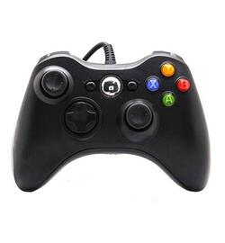 Xbox 360 Controller - Wired - Zwart - Third-Party