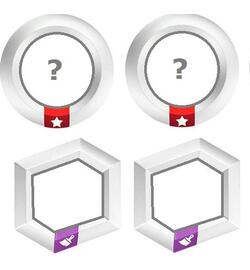 Verrassingset - 4 stuks! - Power Disc Disney Infinity 1.0