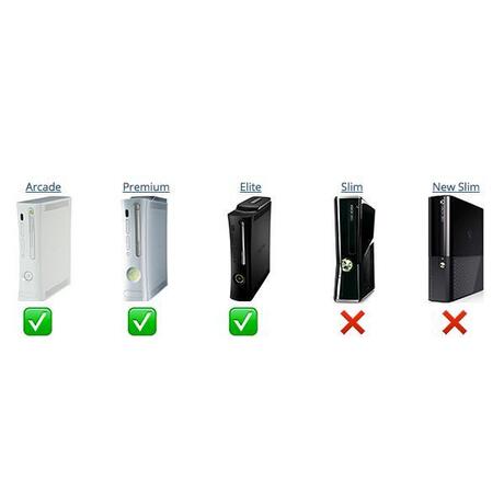 Stroomkabel Xbox 360 Arcade, Premium & Elite Adapter - 8-pins Aansluiting - Microsoft