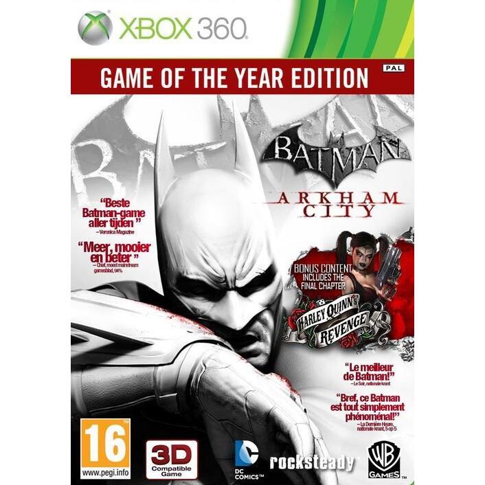 Batman Arkham City Game Of The Year Edition