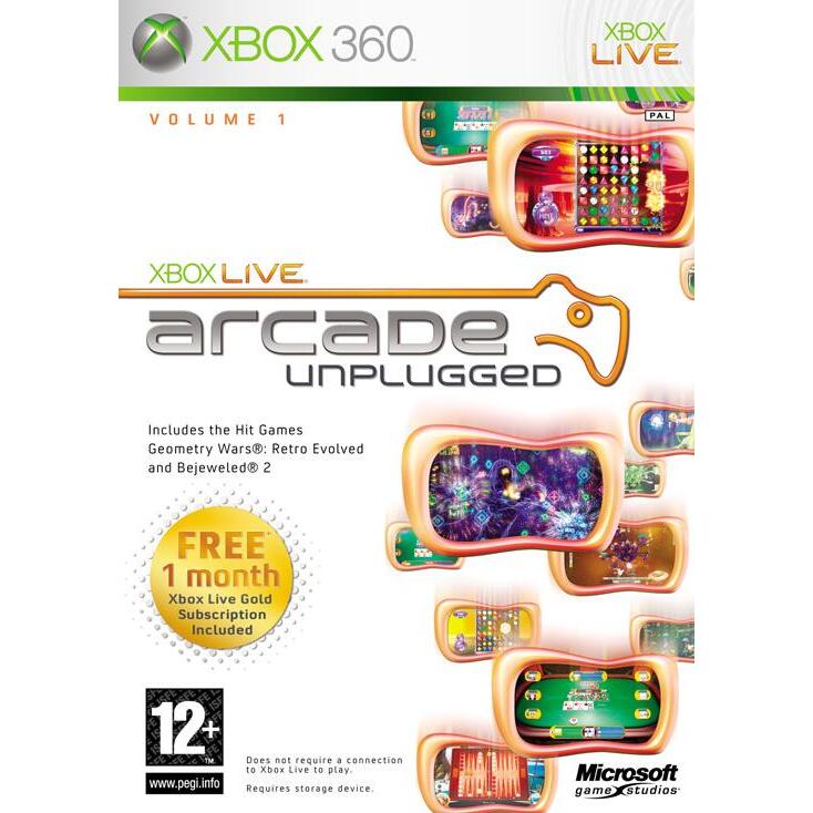 Xbox Live Arcade Unplugged Vol 1 Xbox 360 14.99 Goedkoop