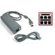 Xbox 360 Arcade, Premium & Elite Adapter / Kabel voor stroom - 8-pins Aansluiting - Microsoft
